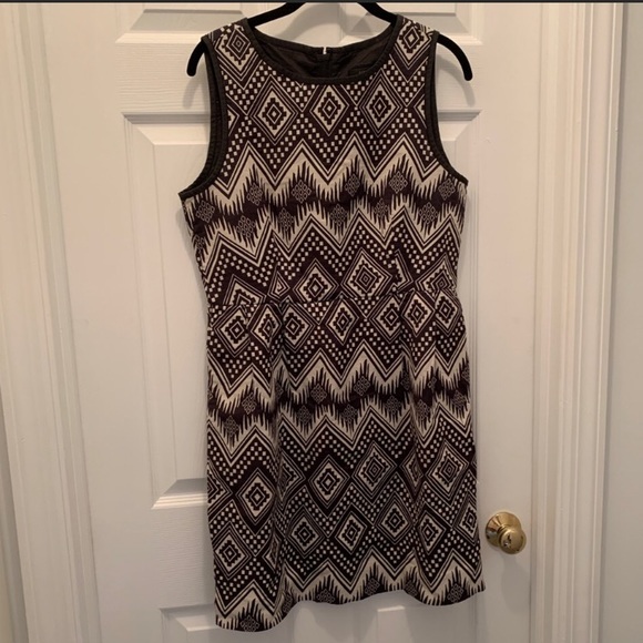 J Crew Chevron Tribal Dress - Picture 3 of 7